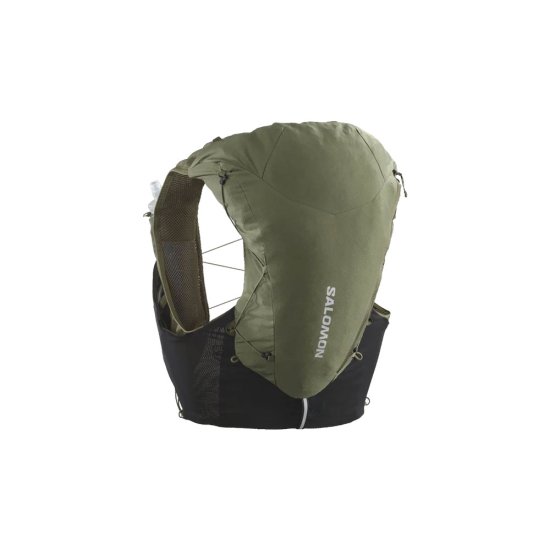 SALOMON - ZAINO D'IDRATAZIONE ADV SKIN 12 KAKI CON BORRACCE