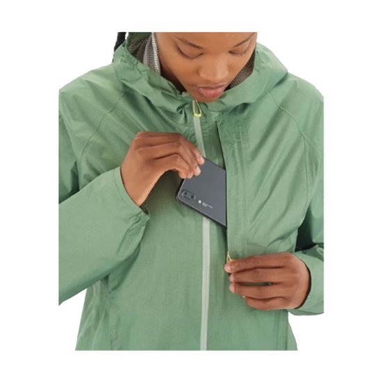 SALOMON - GIACCA BONATTI WATERPROOF DONNA VERDE