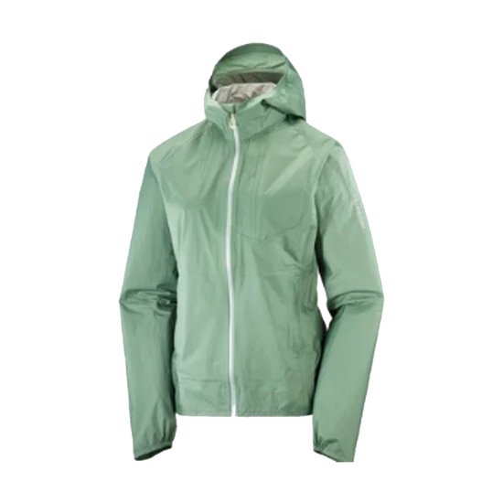 SALOMON - GIACCA BONATTI WATERPROOF DONNA VERDE