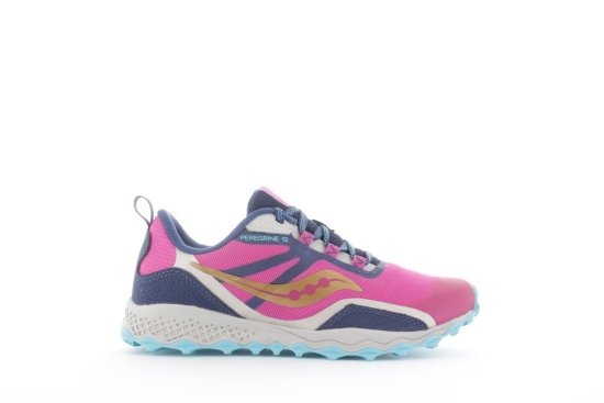 SAUCONY - PEREGRINE 12 SHIELD ROSA BAMBINO