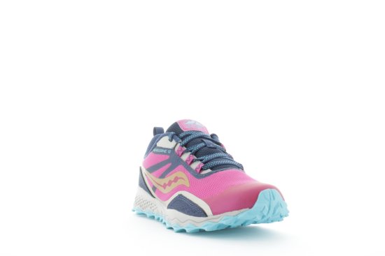 SAUCONY - PEREGRINE 12 SHIELD ROSA BAMBINO