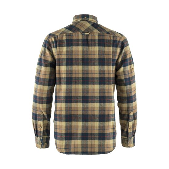 FJALLRAVEN - CAMICIA A MANICHE LUNGHE SINGI HEAVY FLANNEL UOMO