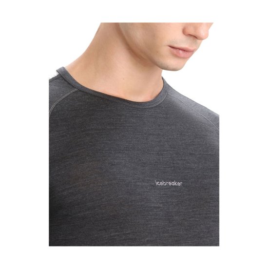 ICEBREAKER - T-SHIRT MANICHE LUNGHE MERINO 125 ZONEKNIT UOMO