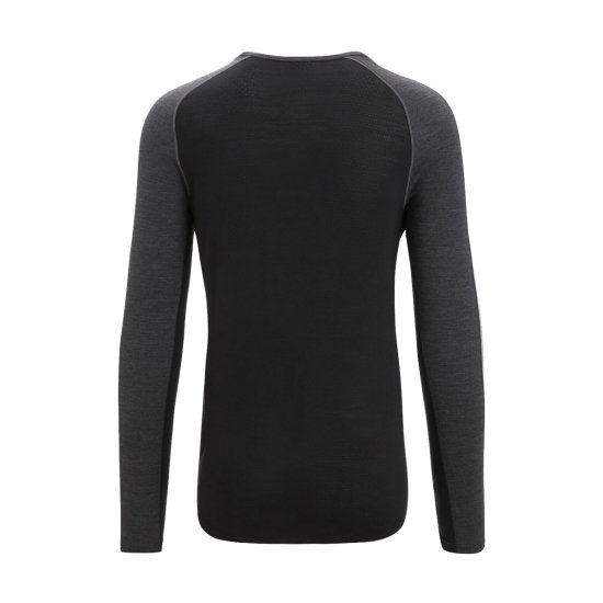 ICEBREAKER - T-SHIRT MANICHE LUNGHE MERINO 125 ZONEKNIT UOMO