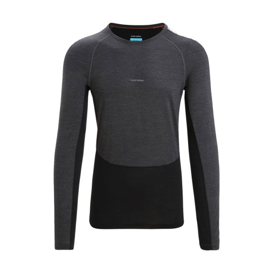 ICEBREAKER - T-SHIRT MANICHE LUNGHE MERINO 125 ZONEKNIT UOMO
