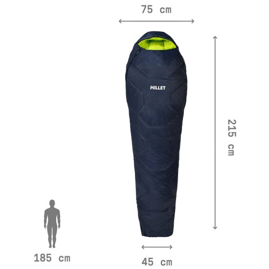 MILLET - Sacco a pelo Baikal 1100 Regular