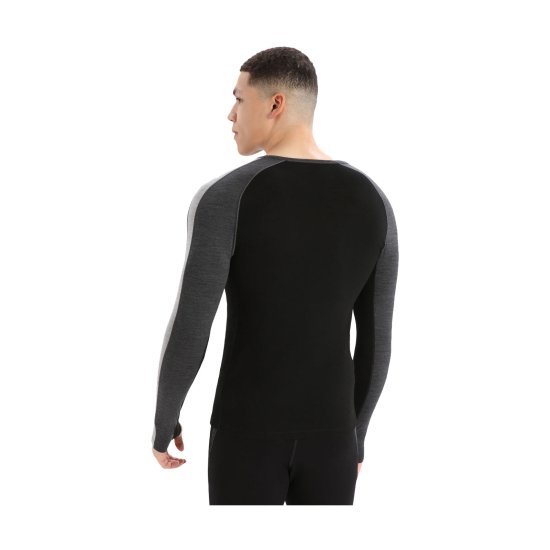 ICEBREAKER - MAGLIA INTIMA MERINO ZONEKNIT GIROCOLLO 200 UOMO