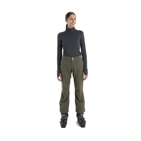 ICEBREAKER - INTIMO TERMICO MERINO ZONEKNIT 200 MEZZA ZIP DONNA