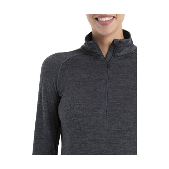 ICEBREAKER - INTIMO TERMICO MERINO ZONEKNIT 200 MEZZA ZIP DONNA
