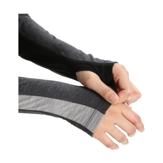 ICEBREAKER - STRATO BASE MERINO ZONEKNIT 200 GIROCOLLO DONNA
