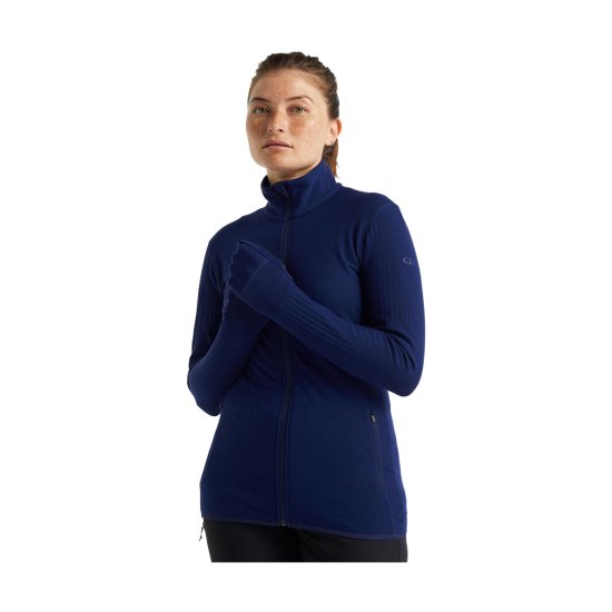 ICEBREAKER - GIACCA DESCENDER ZIP DONNA
