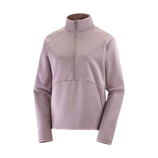 SALOMON - PILE ESSENTIAL WARM MEZZA ZIP DONNA