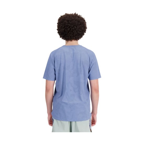 NEW BALANCE - T-SHIRT MANICHE CORTE Q SPEED JACQUARD UOMO