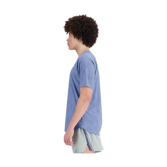 NEW BALANCE - T-SHIRT MANICHE CORTE Q SPEED JACQUARD UOMO