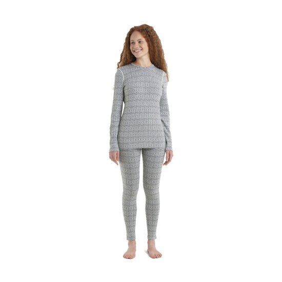 ICEBREAKER - T-SHIRT MANICHE LUNGHE SCOLLO TONDO MERINO 260 VERTEX DONNA