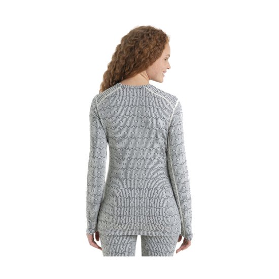 ICEBREAKER - T-SHIRT MANICHE LUNGHE SCOLLO TONDO MERINO 260 VERTEX DONNA