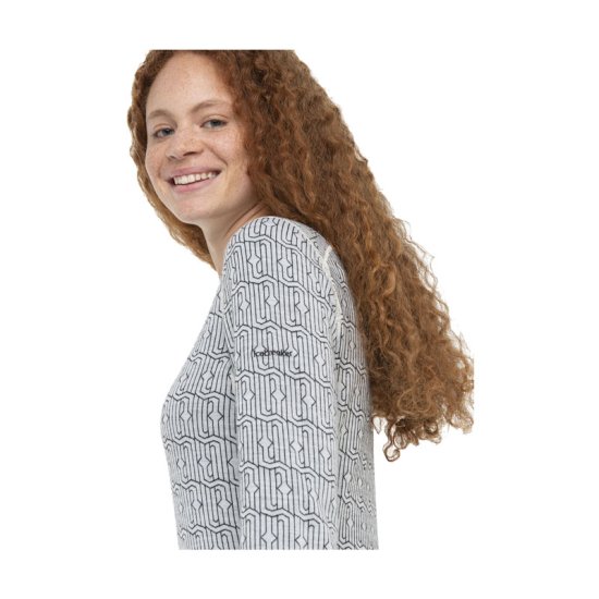 ICEBREAKER - T-SHIRT MANICHE LUNGHE SCOLLO TONDO MERINO 260 VERTEX DONNA
