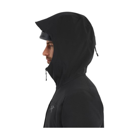 ARCTERYX - GIACCA CON CAPPUCCIO GAMMA MX UOMO NERA