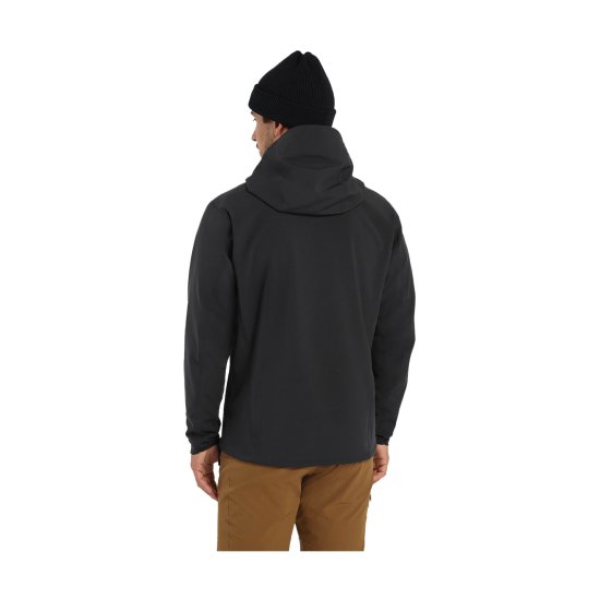 ARCTERYX - GIACCA CON CAPPUCCIO GAMMA MX UOMO NERA