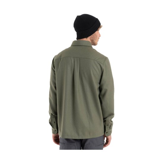 ICEBREAKER - CAMICIA MANICHE LUNGHE MERINO 200 DAWNDER UOMO
