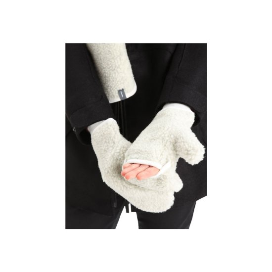 ICEBREAKER - GUANTI MERINO REALFLEECE EFFETTO PELLICCIA