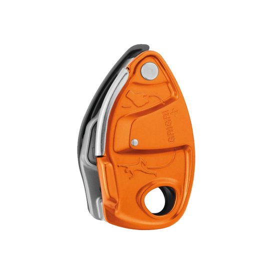 PETZL - ASSICURATORE GRIGRI + GRIGIO/VIOLA