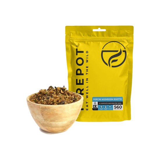FIREPOT - PASTO LIOFILIZZATO - RISOTTO AI PORCINI
