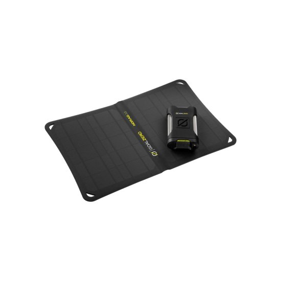 GOAL ZERO - KIT BATTERIA PORTATILE VENTURE 35 + PANNELLO SOLARE NOMAD 10