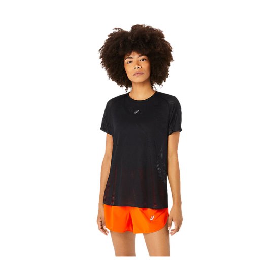 ASICS - T-SHIRT MANICHE CORTE METARUN DONNA