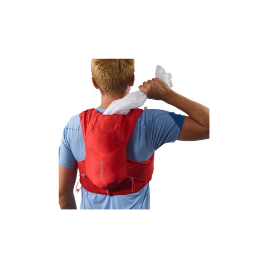 SALOMON - ZAINO D'IDRATAZIONE ADV SKIN 5 CON SOFTFLASK ROSSE