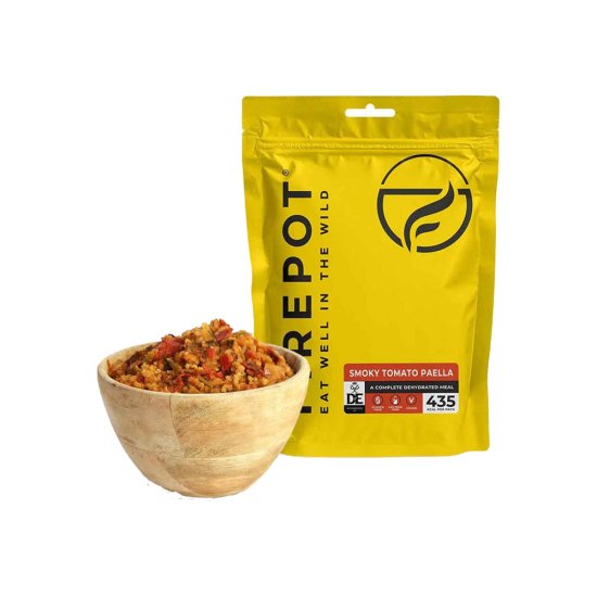 FIREPOT - PASTO LIOFILIZZATO - PAELLA AI POMODORI AFFUMICATI