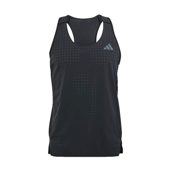 ADIDAS - CANOTTA ADIZERO SINGLET UOMO NERA