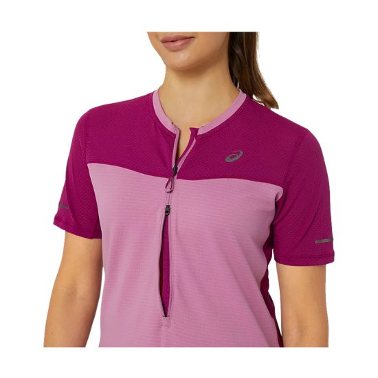 ASICS - T-SHIRT MANICHE CORTE FUJITRAIL DONNA