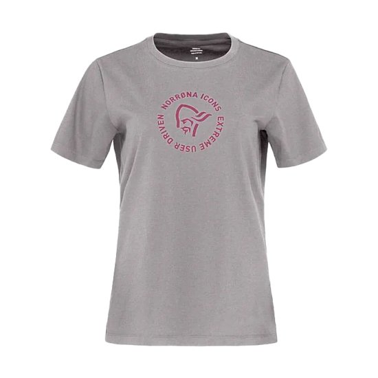 NORRONA - T-shirt Cotone donna