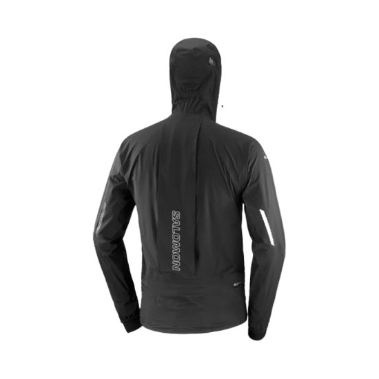 SALOMON - GIACCA CON CAPPUCCIO S/LAB ULTRA UNISEX NERA