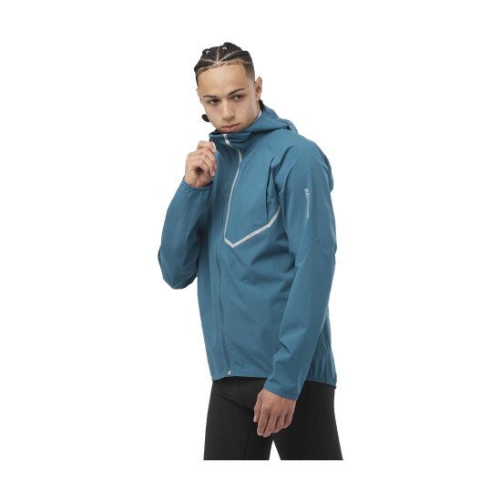 SALOMON - GIACCA BONATTI TRAIL UOMO BLU SCURO