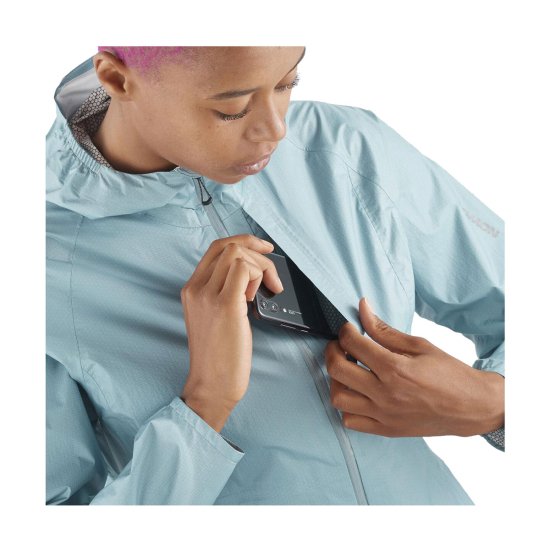 SALOMON - GIACCA BONATTI IMPERMEABILE DONNA BLU