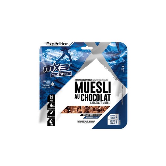 MX3 - COLAZIONE LIOFILIZZATA - MUESLI AL CIOCCOLATO