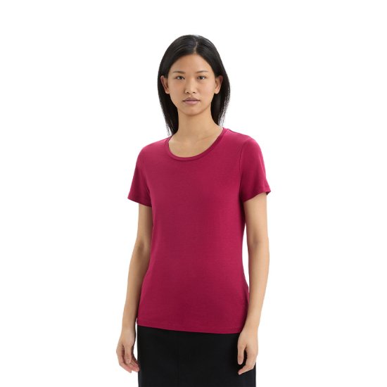 ICEBREAKER - T-shirt Merino Tencel Cotone Donna