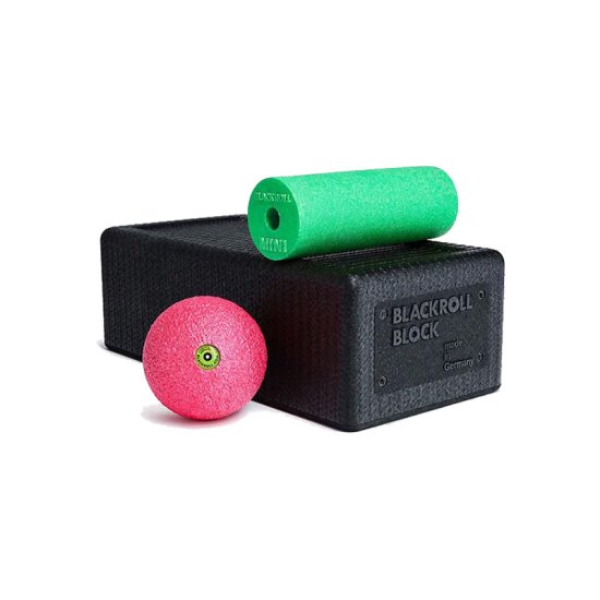 BLACKROLL - KIT DI AUTO-MASSAGGIO E YOGA BLOCK SET