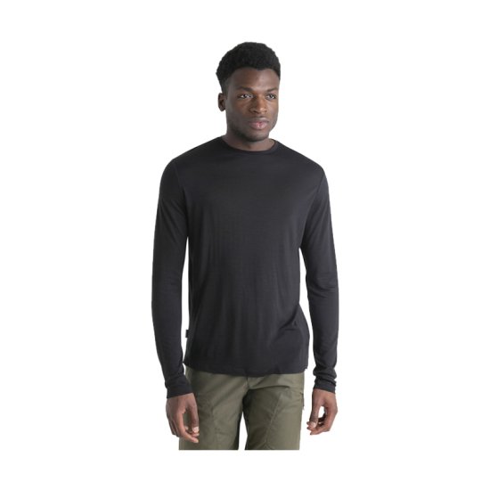 ICEBREAKER - T-SHIRT MANICA LUNGA MERINOS SPHERE II UOMO