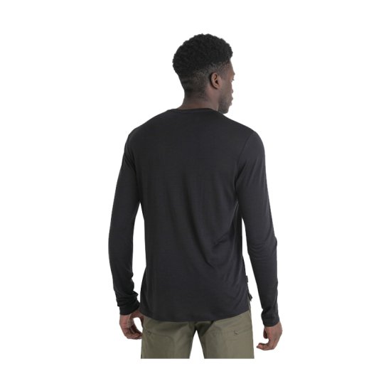 ICEBREAKER - T-SHIRT MANICA LUNGA MERINOS SPHERE II UOMO