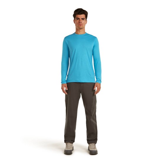 ICEBREAKER - T-SHIRT MANICA LUNGA MERINOS SPHERE II UOMO