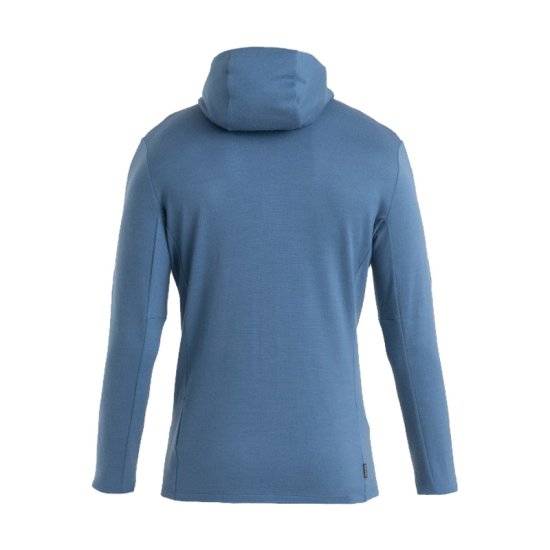 ICEBREAKER - GIACCA MERINO 260 QUANTUM IV CON CAPPUCCIO UOMO
