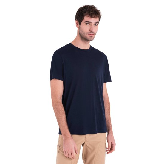 ICEBREAKER - MAGLIA MERINOS 150 MANICHE CORTE TECH LITE III UOMO