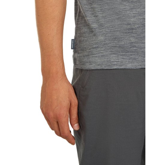 ICEBREAKER - MAGLIA MERINOS 150 MANICHE CORTE TECH LITE III UOMO