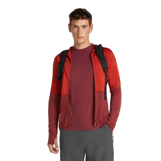 ICEBREAKER - MAGLIA MERINOS 150 MANICHE CORTE TECH LITE III UOMO