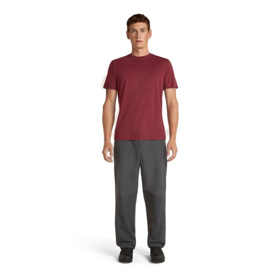ICEBREAKER - MAGLIA MERINOS 150 MANICHE CORTE TECH LITE III UOMO
