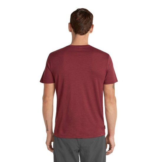ICEBREAKER - MAGLIA MERINOS 150 MANICHE CORTE TECH LITE III UOMO