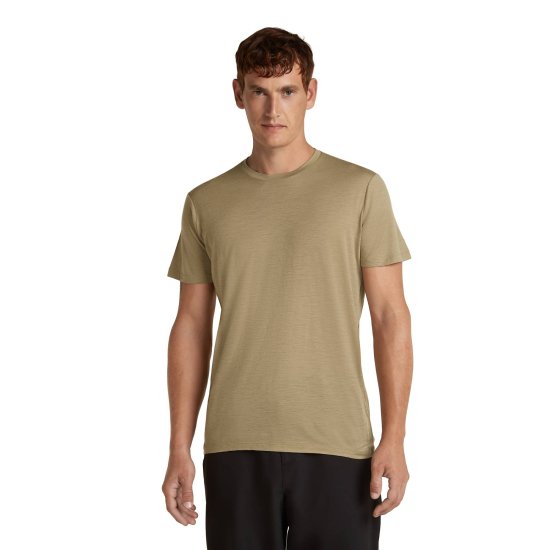 ICEBREAKER - MAGLIA MERINOS 150 MANICHE CORTE TECH LITE III UOMO